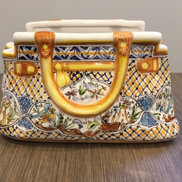 PORTUGAL POTTERY PURSE - Picture 12 of 13